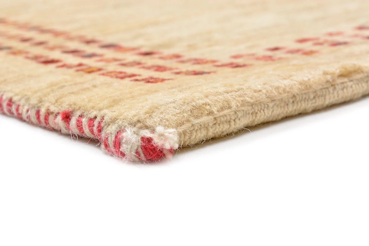 Gabbeh Teppich - Loribaft Perser 119 x 81 cm - natur - Image 3