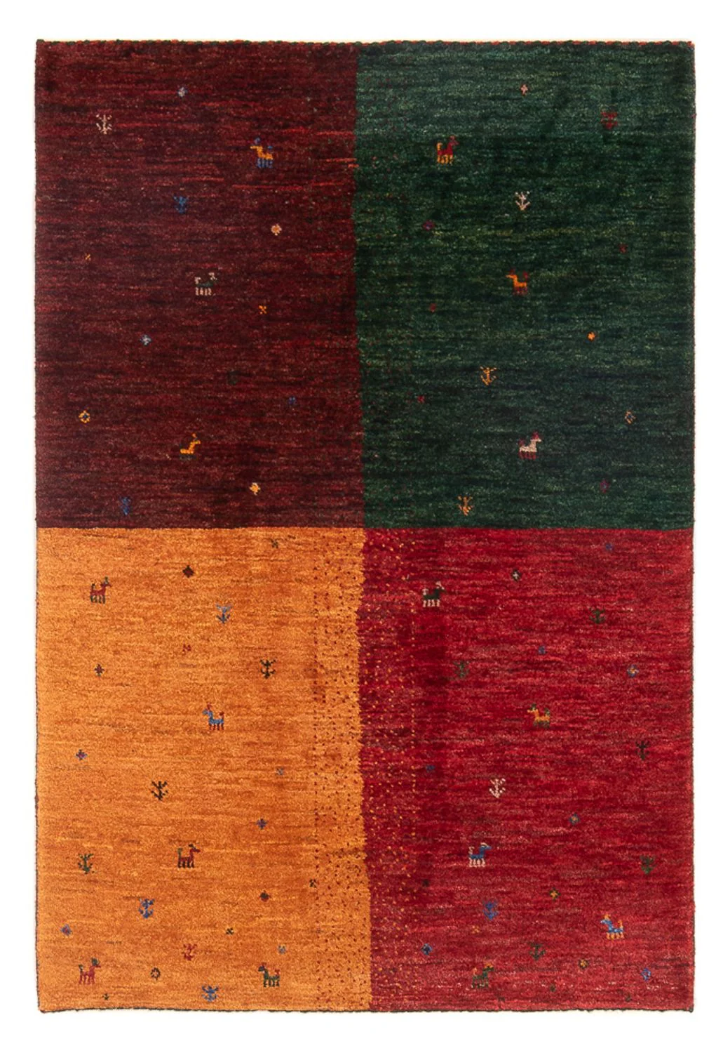 Loribaft Teppich Perser 126x82cm - Orientteppich