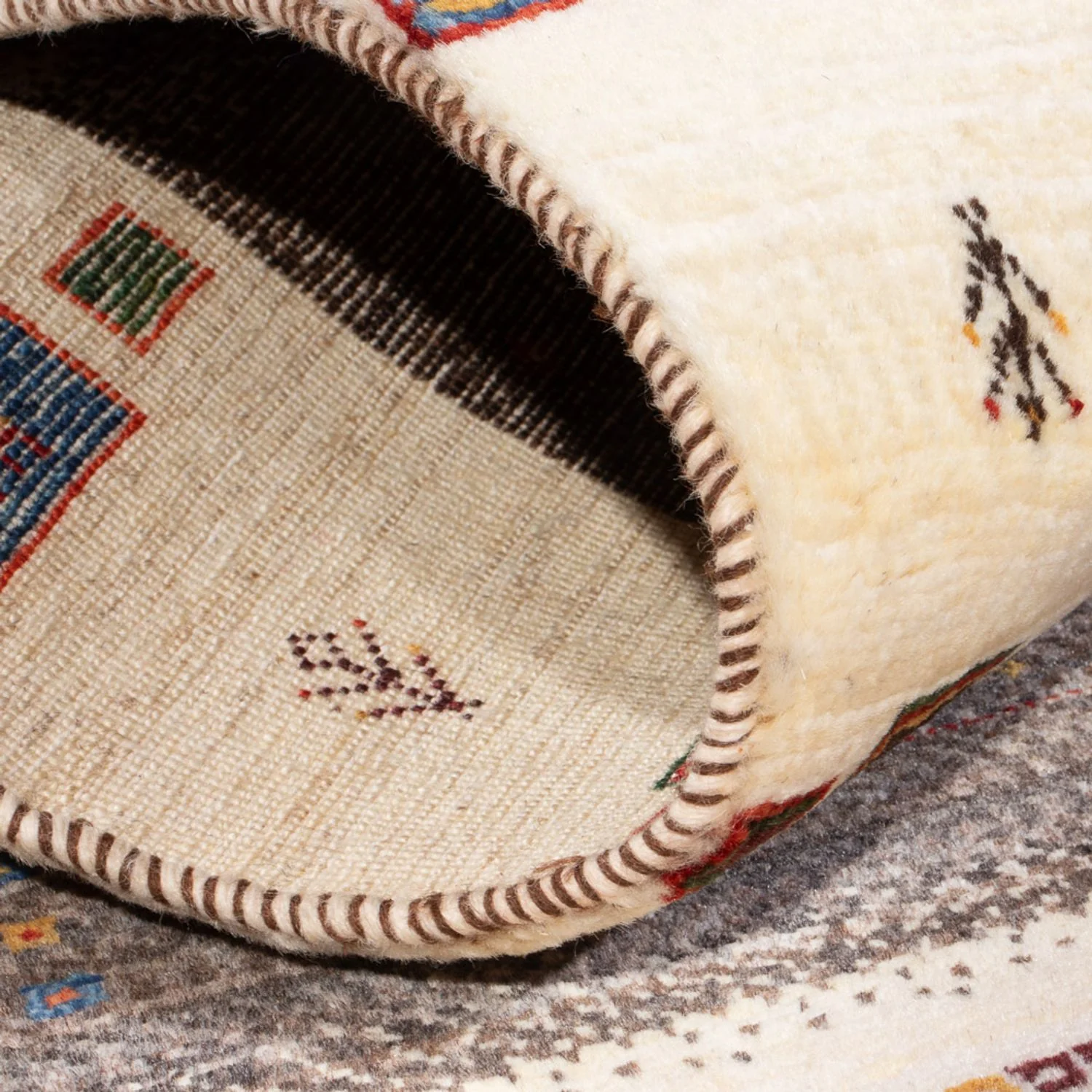 Loribaft Teppich Perser 126x84cm - Orientteppich - Image 4