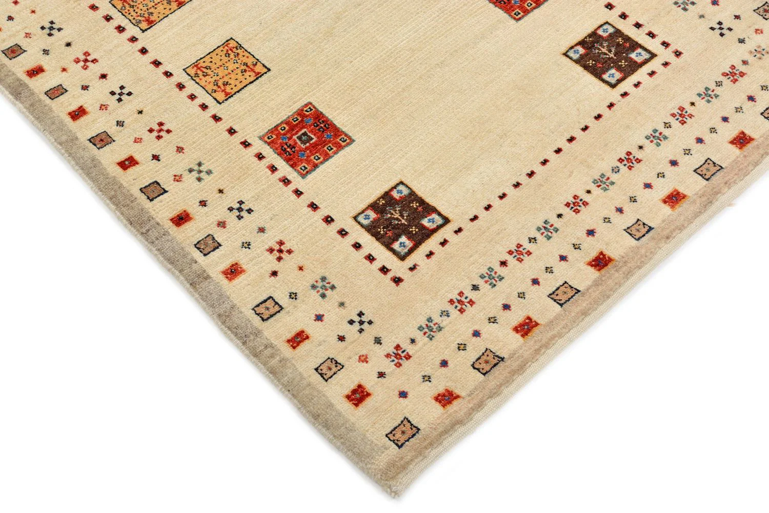 Gabbeh Teppich - Loribaft Perser 127 x 84 cm - mehrfarbig - Image 2
