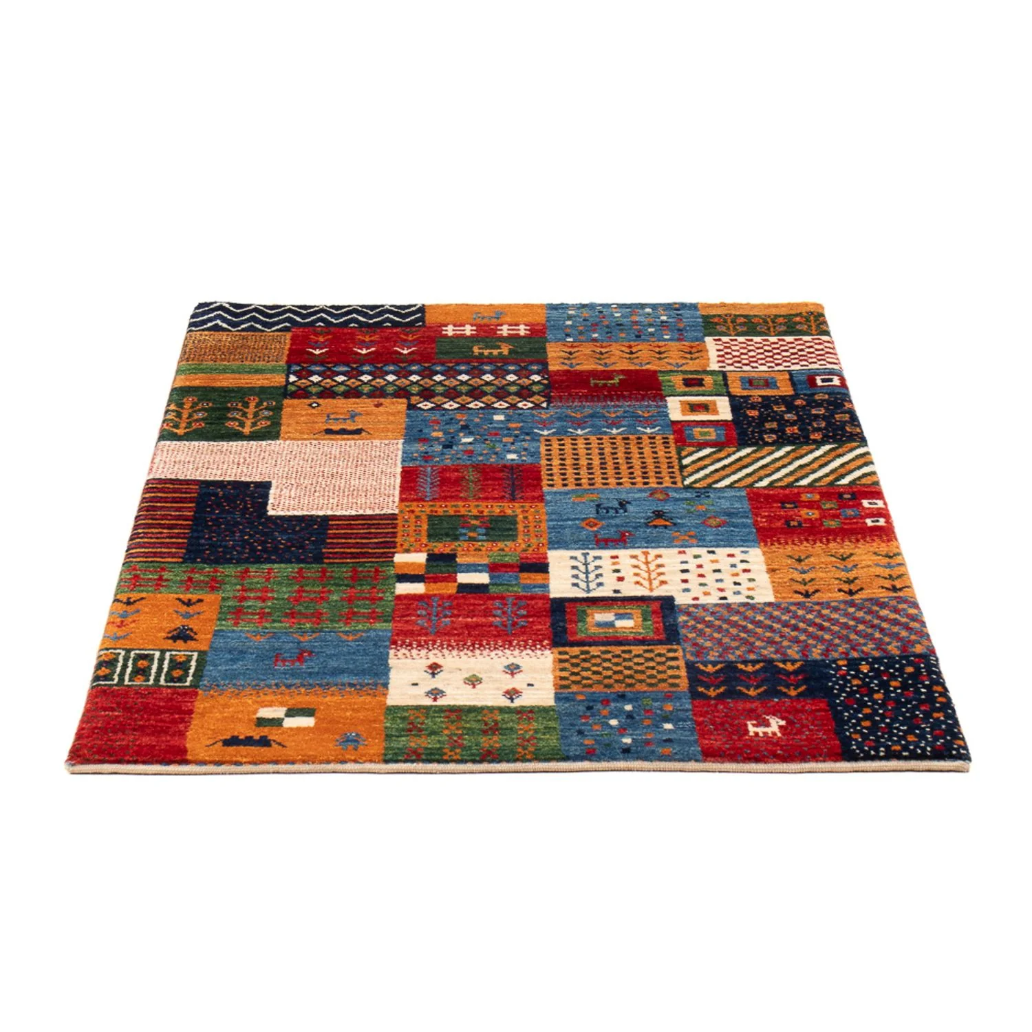Gabbeh Teppich - Loribaft Perser - 130 x 82 cm - mehrfarbig - Image 5