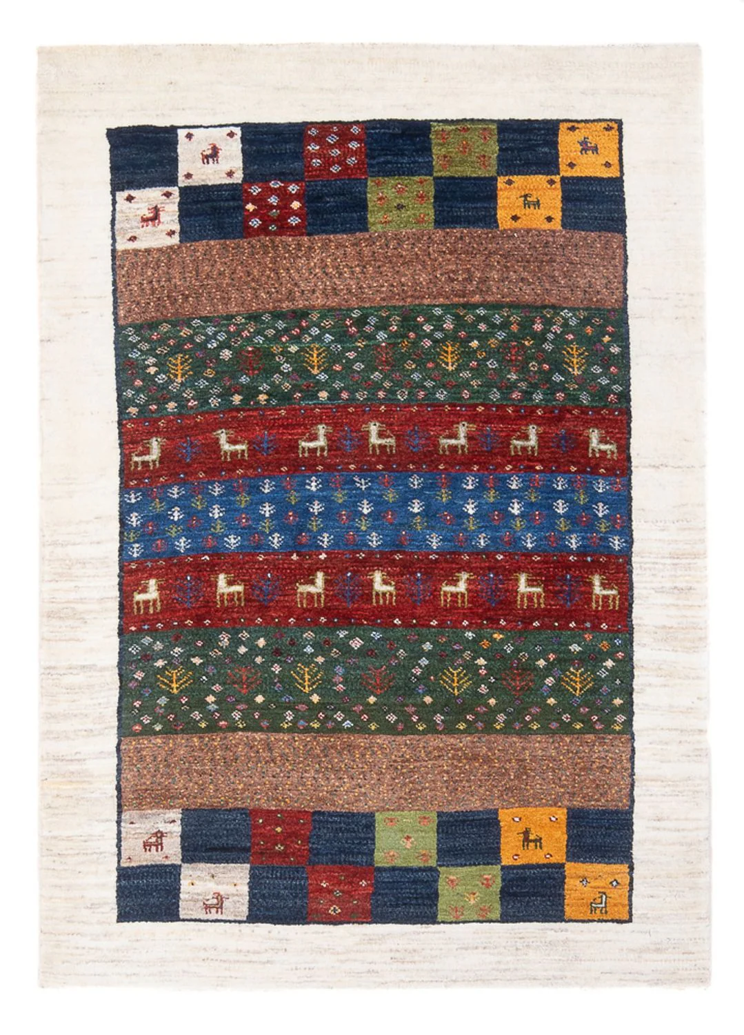 Loribaft Teppich Perser 131x86cm - Orientteppich