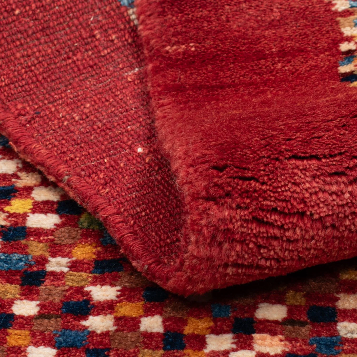 Gabbeh Teppich - Loribaft Perser - 135 x 72 cm - mehrfarbig - Image 4