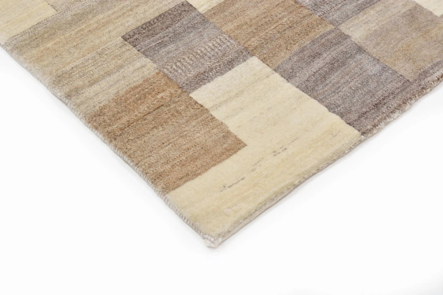 Gabbeh Teppich - Loribaft Perser 146 x 122 cm - hellbraun - Image 2