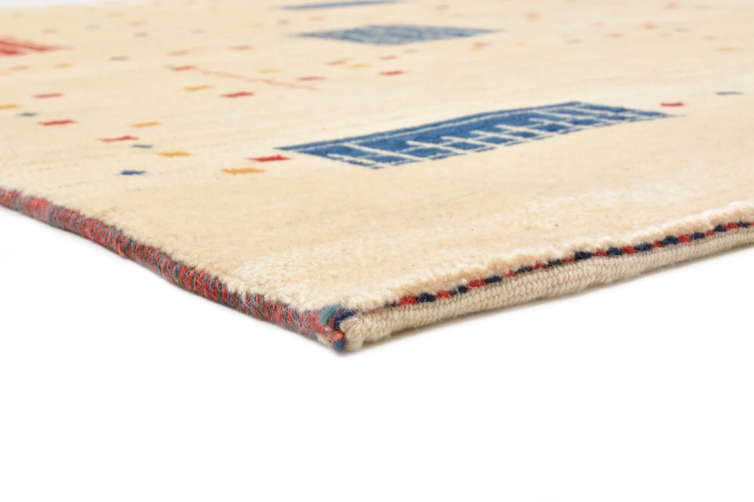 Gabbeh Teppich - Loribaft Perser 157 x 111 cm - mehrfarbig - Image 3
