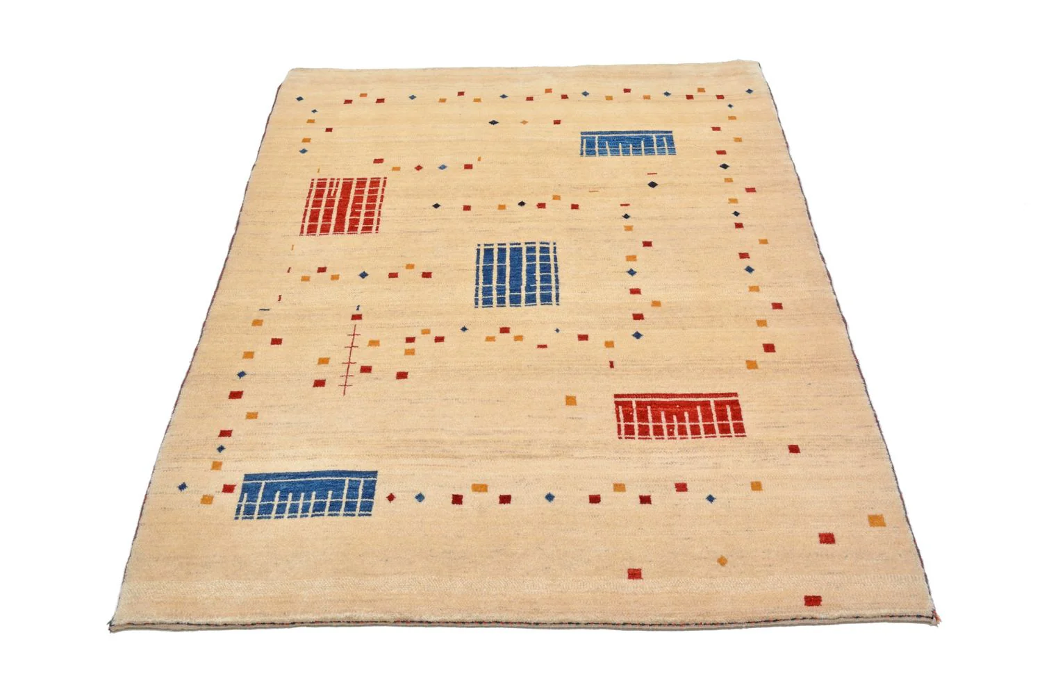Gabbeh Teppich - Loribaft Perser 157 x 111 cm - mehrfarbig - Image 4