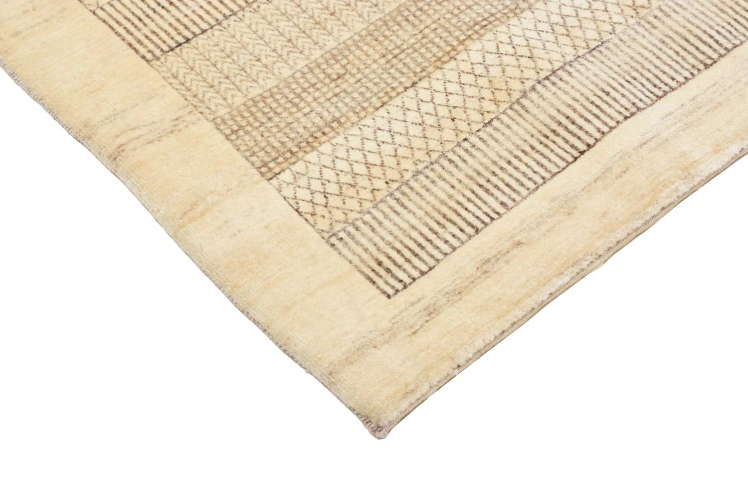 Gabbeh Teppich - Loribaft Perser 164 x 114 cm - natur - Image 2