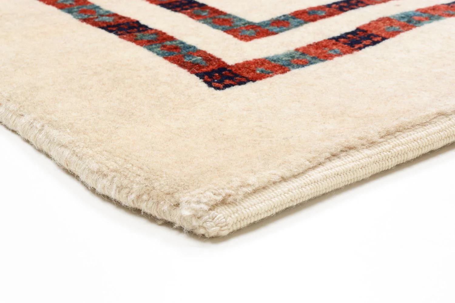 Gabbeh Teppich - Loribaft Perser 179 x 127 cm - beige - Image 3