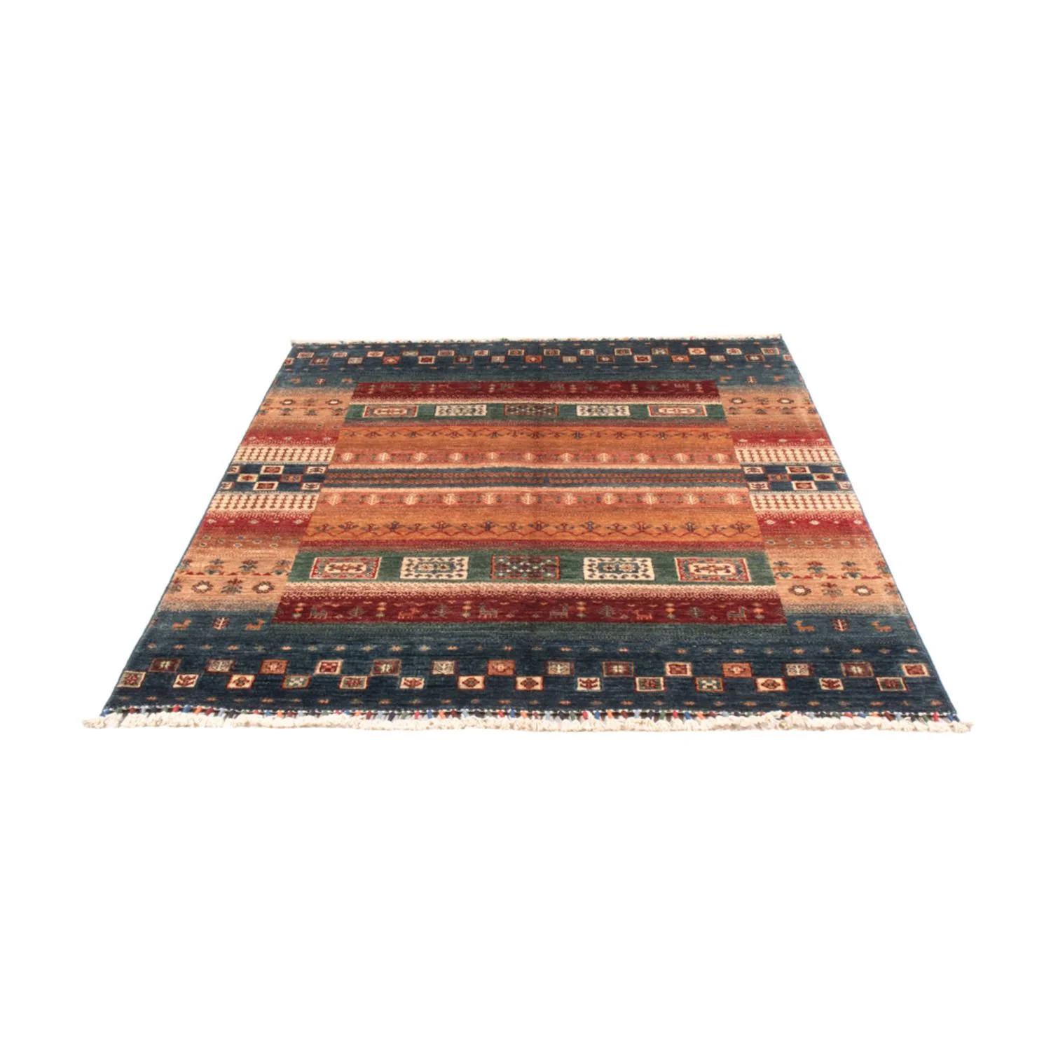 Gabbeh Teppich - Loribaft Perser - 183 x 131 cm - mehrfarbig - Image 5