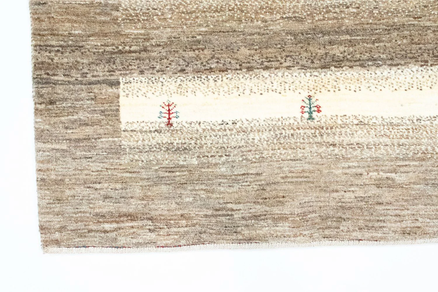 Gabbeh Teppich - Loribaft Perser 190 x 115 cm - beige - Image 3