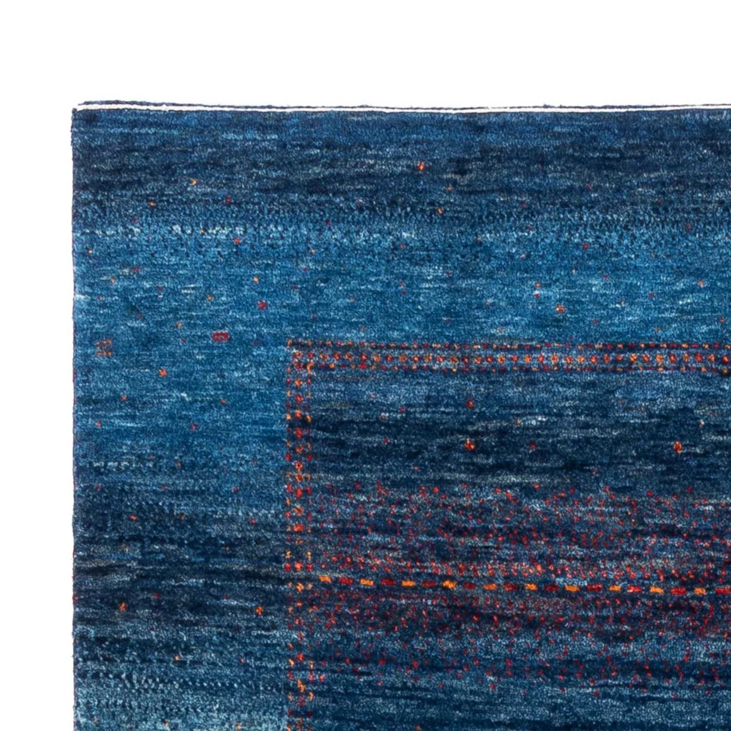 Gabbeh Teppich - Loribaft Perser - 190 x 128 cm - blau - Image 3