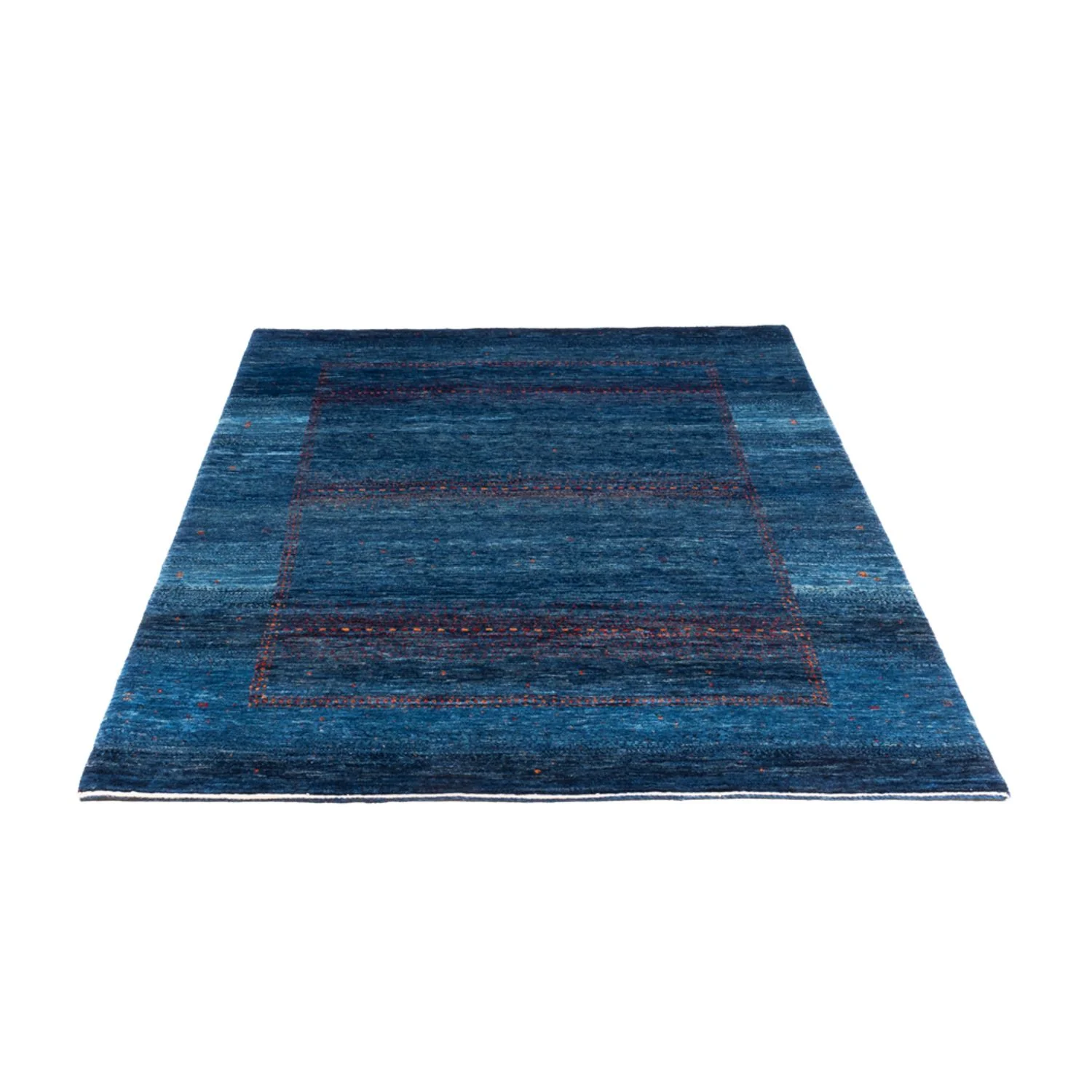 Gabbeh Teppich - Loribaft Perser - 190 x 128 cm - blau - Image 5