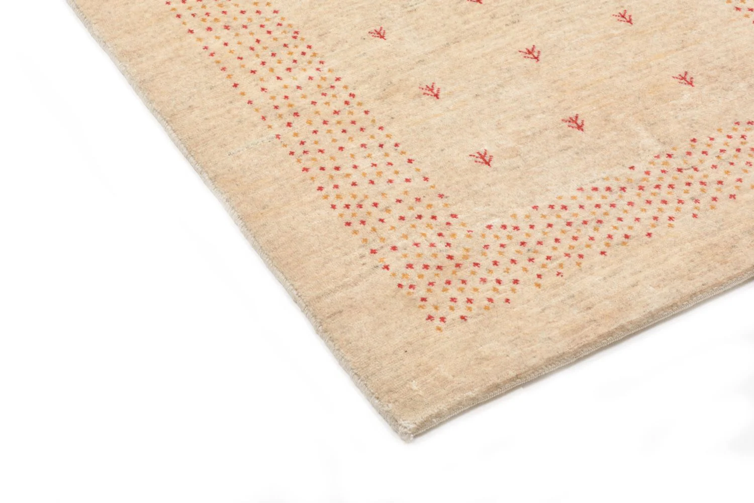 Gabbeh Teppich - Loribaft Perser 197 x 84 cm - natur - Image 2