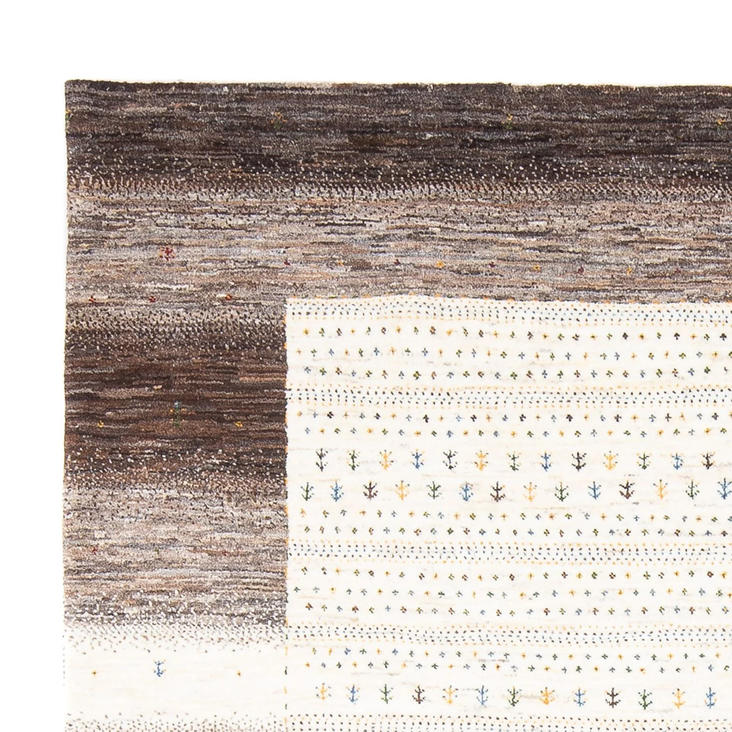 Gabbeh Teppich - Loribaft Perser - 230 x 169 cm - mehrfarbig - Image 3