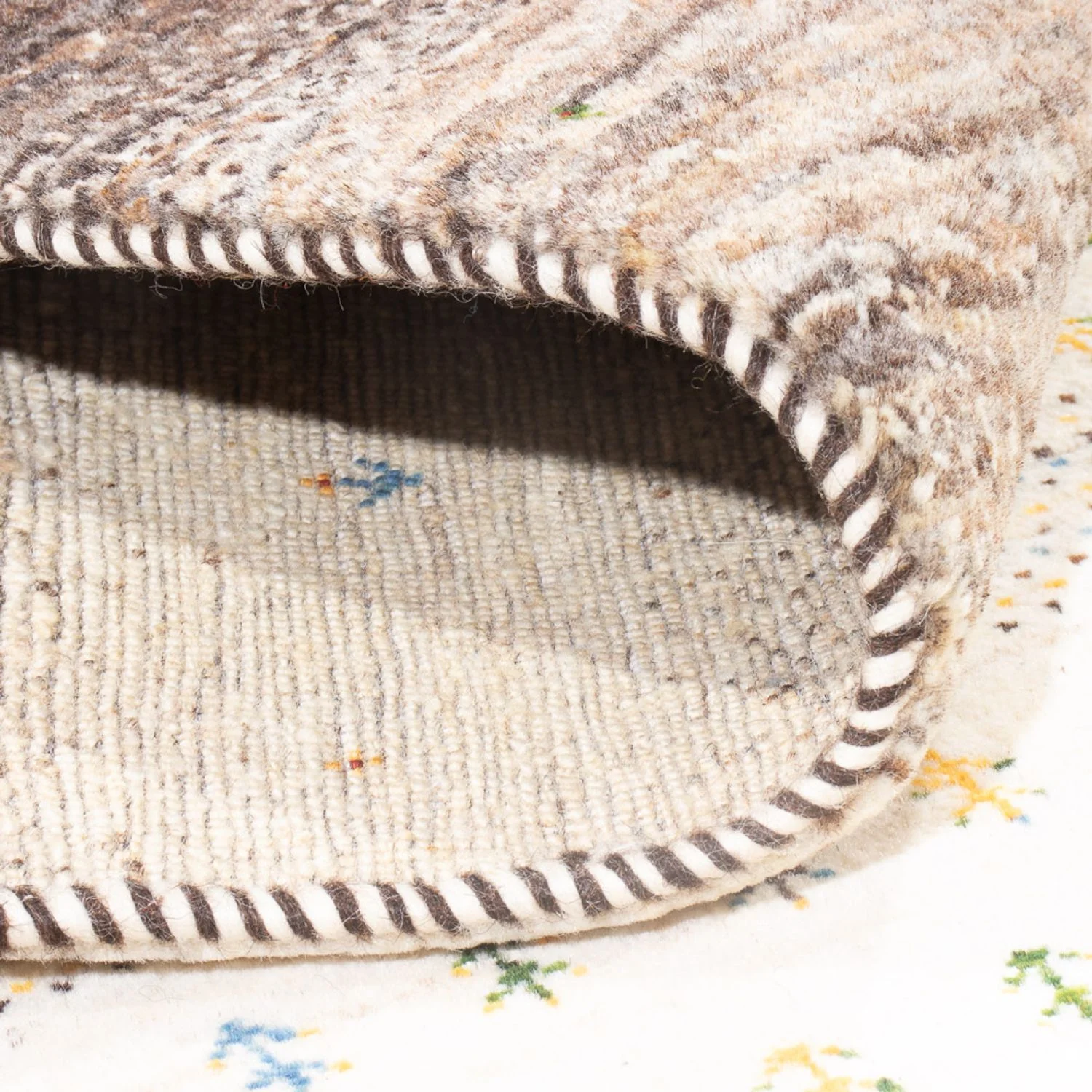 Gabbeh Teppich - Loribaft Perser - 230 x 169 cm - mehrfarbig - Image 4