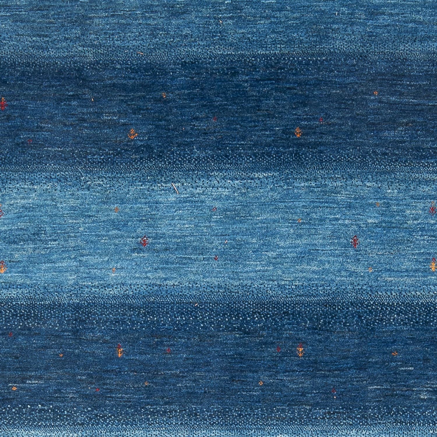 Gabbeh Teppich - Loribaft Perser - 232 x 179 cm - seeblau - Image 2