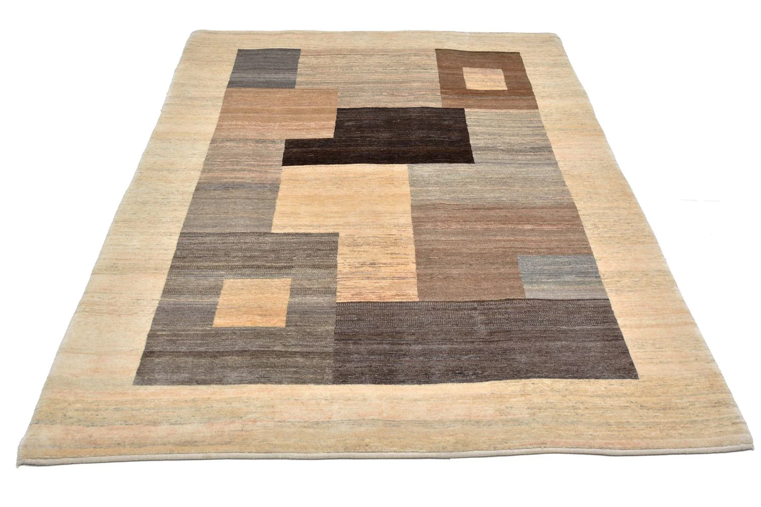 Gabbeh Teppich - Loribaft Perser 233 x 152 cm - braun - Image 4