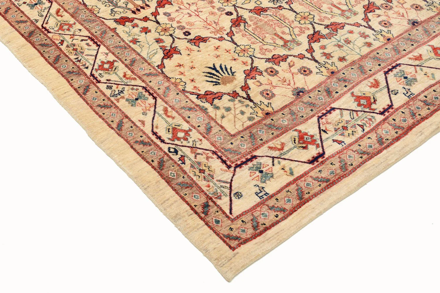 Gabbeh Teppich - Loribaft Perser 236 x 175 cm - mehrfarbig - Image 2