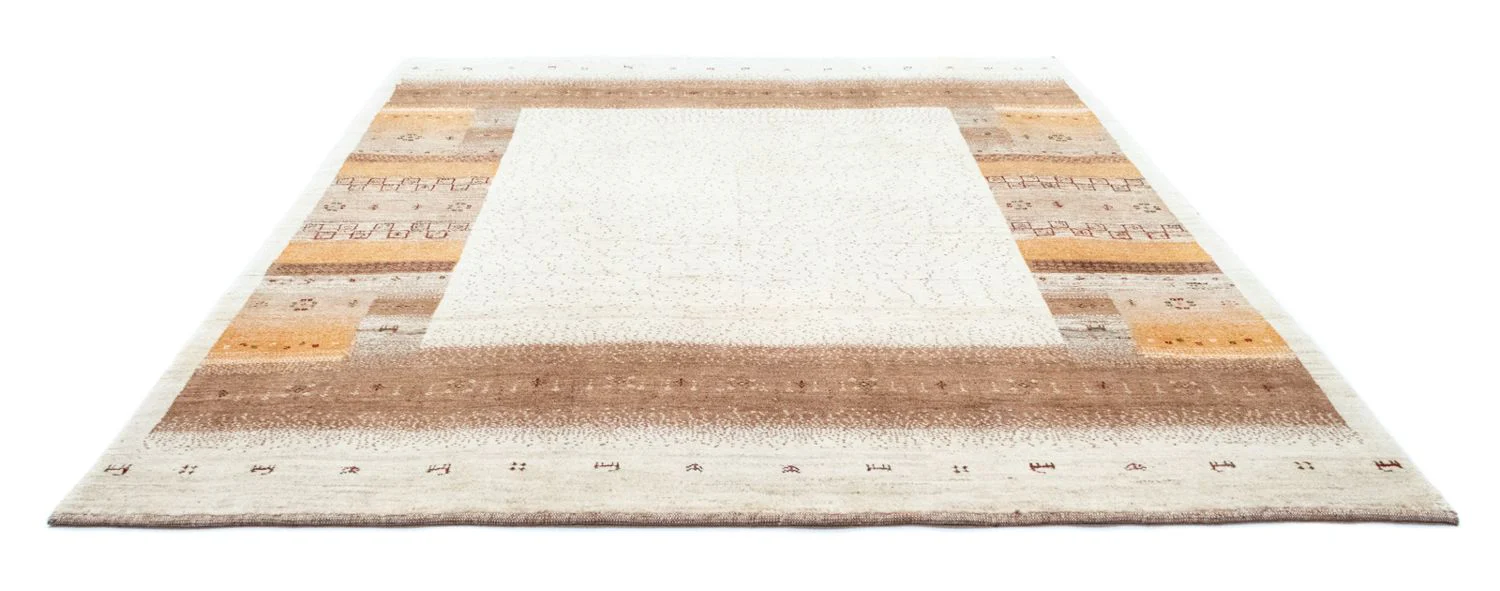 Gabbeh Teppich - Loribaft Perser 237 x 200 cm - beige - Image 5