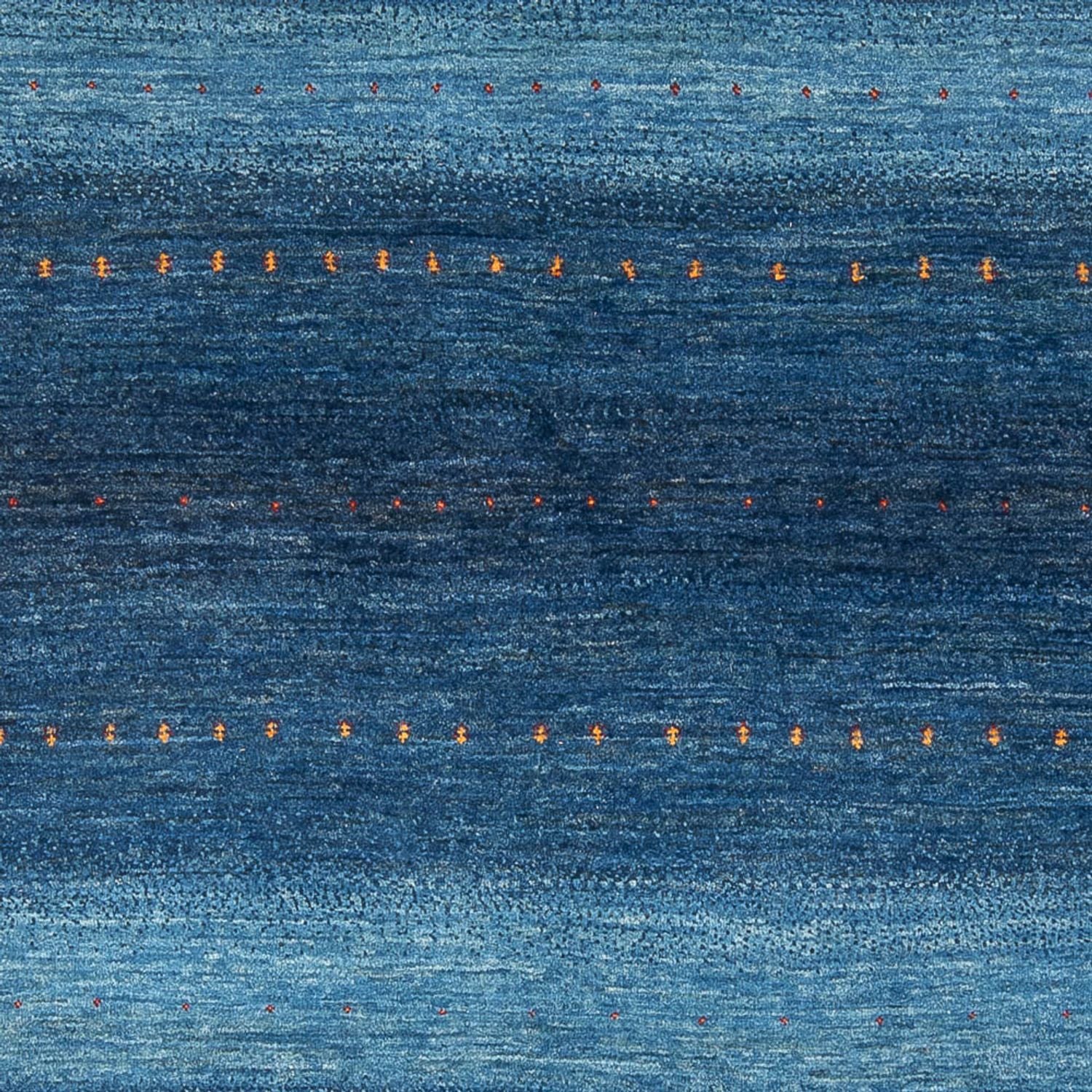 Gabbeh Teppich - Loribaft Perser - 241 x 180 cm - seeblau - Image 2
