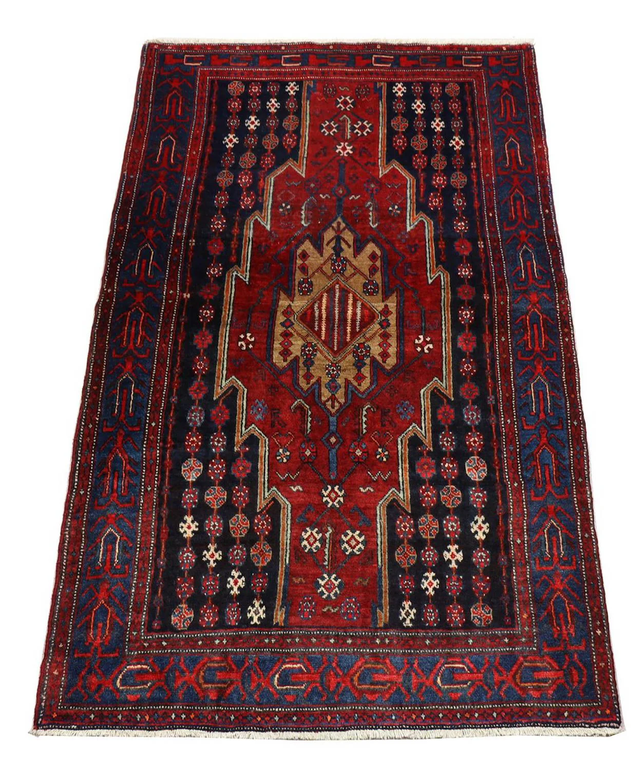 Gabbeh Teppich - Loribaft Perser 243 x 133 cm - rot - Image 4