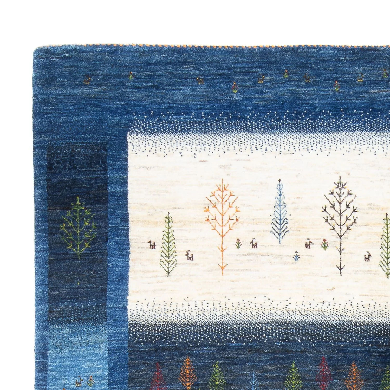 Gabbeh Teppich - Loribaft Perser - 247 x 181 cm - mehrfarbig - Image 3