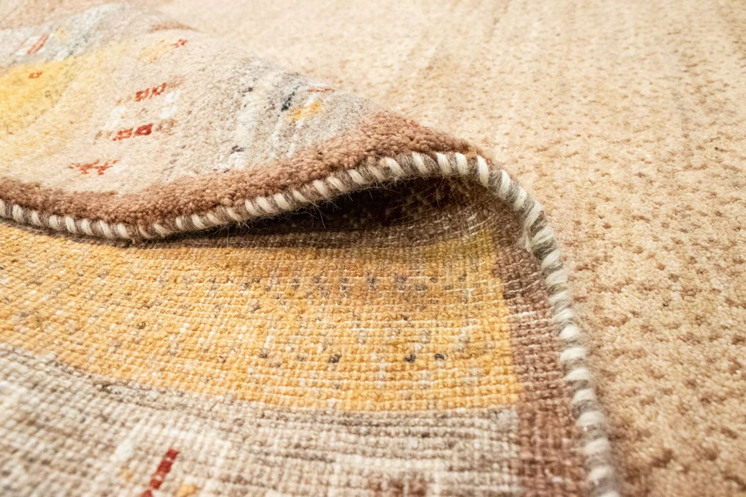 Gabbeh Teppich - Loribaft Perser 250 x 159 cm - braun - Image 4