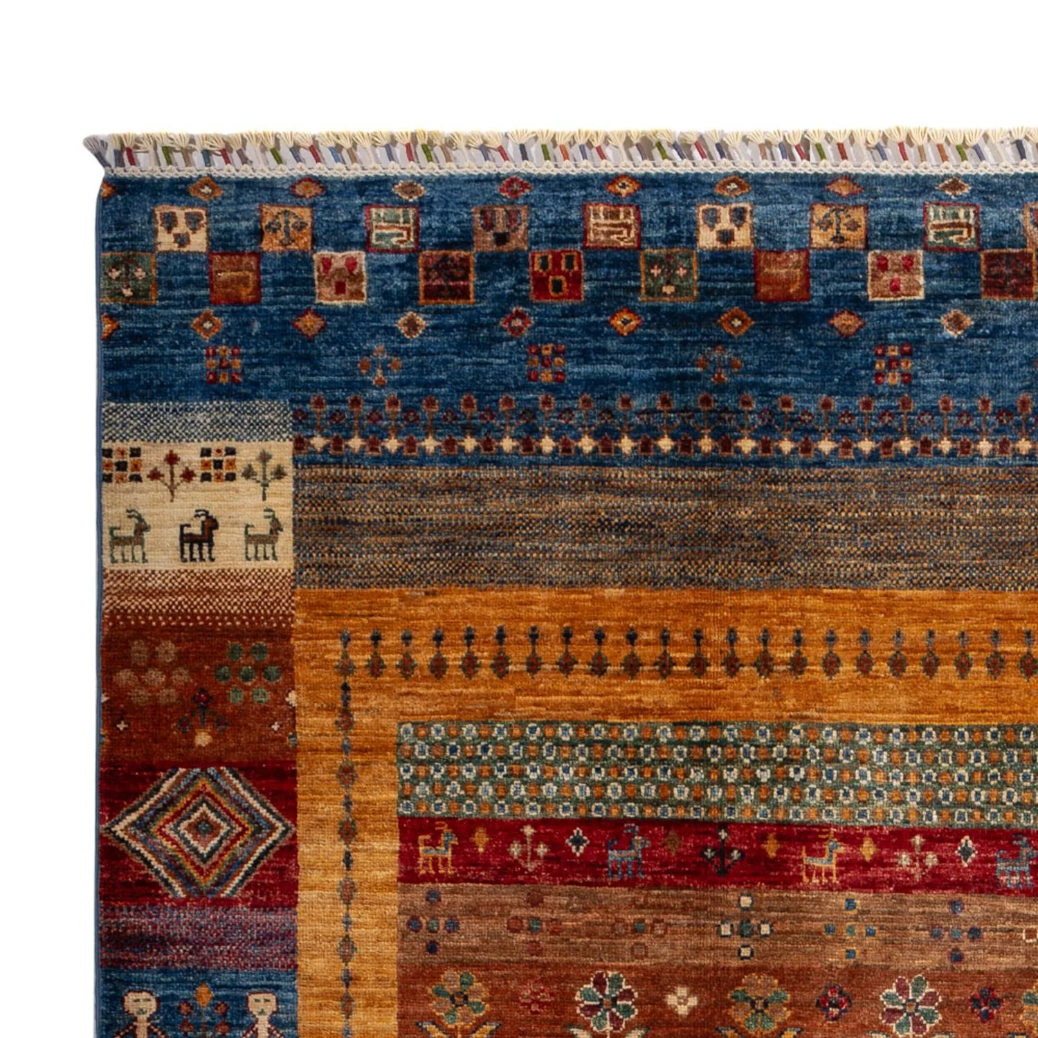 Gabbeh Teppich - Loribaft Perser - 250 x 173 cm - mehrfarbig - Image 3