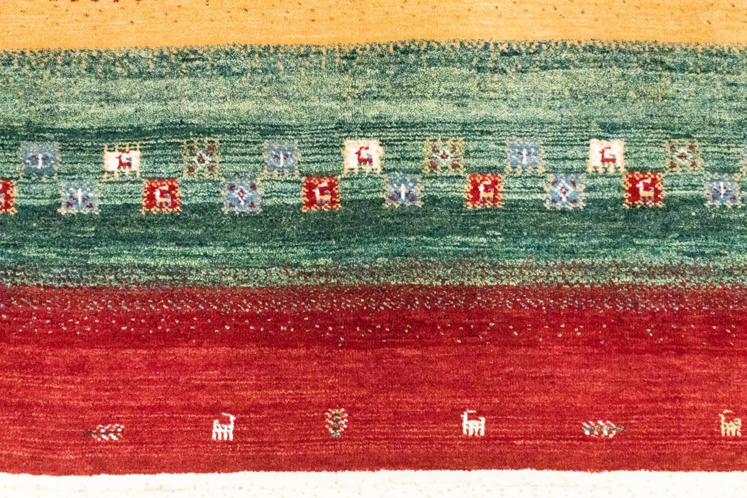 Gabbeh Teppich - Loribaft Perser 252 x 170 cm - mehrfarbig - Image 2