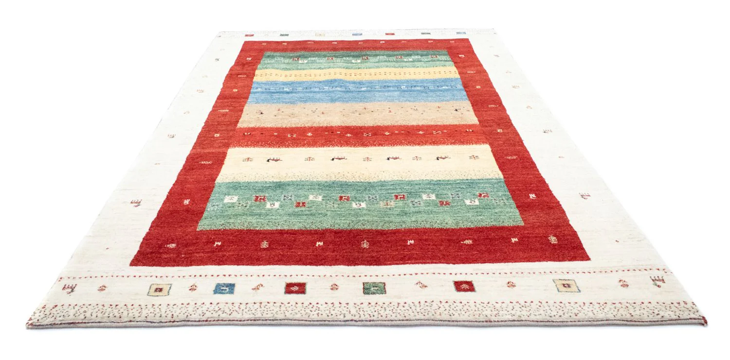 Gabbeh Teppich - Loribaft Perser 252 x 170 cm - mehrfarbig - Image 5