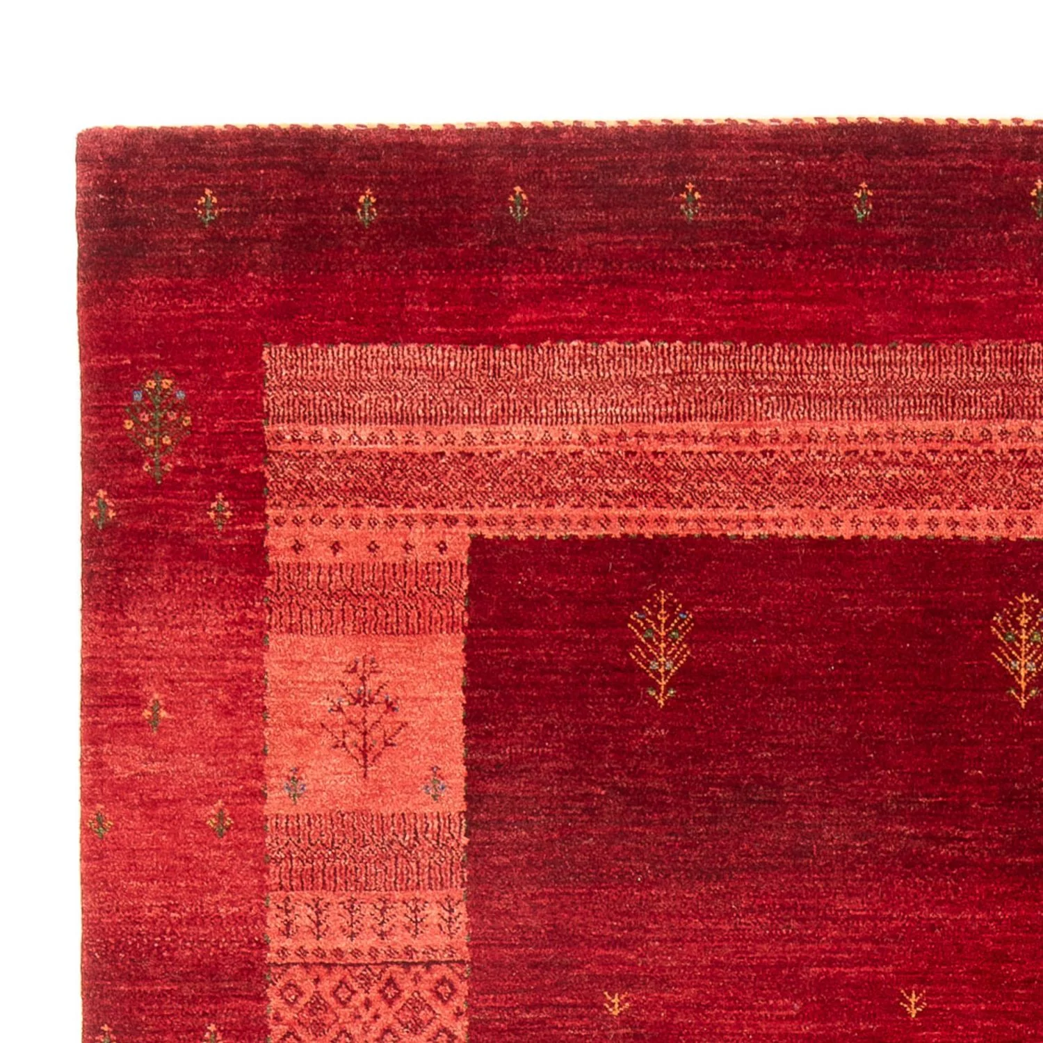 Gabbeh Teppich - Loribaft Perser - 257 x 173 cm - rot - Image 3