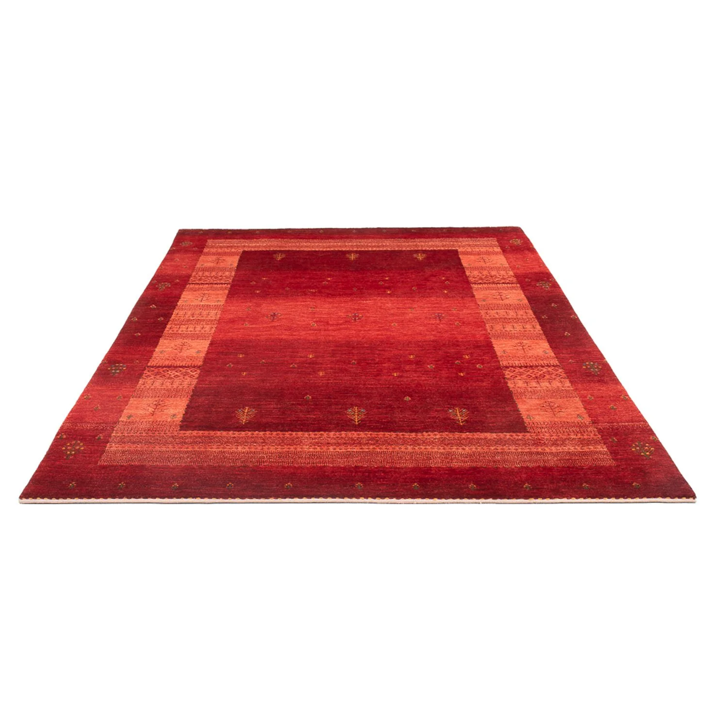 Gabbeh Teppich - Loribaft Perser - 257 x 173 cm - rot - Image 5