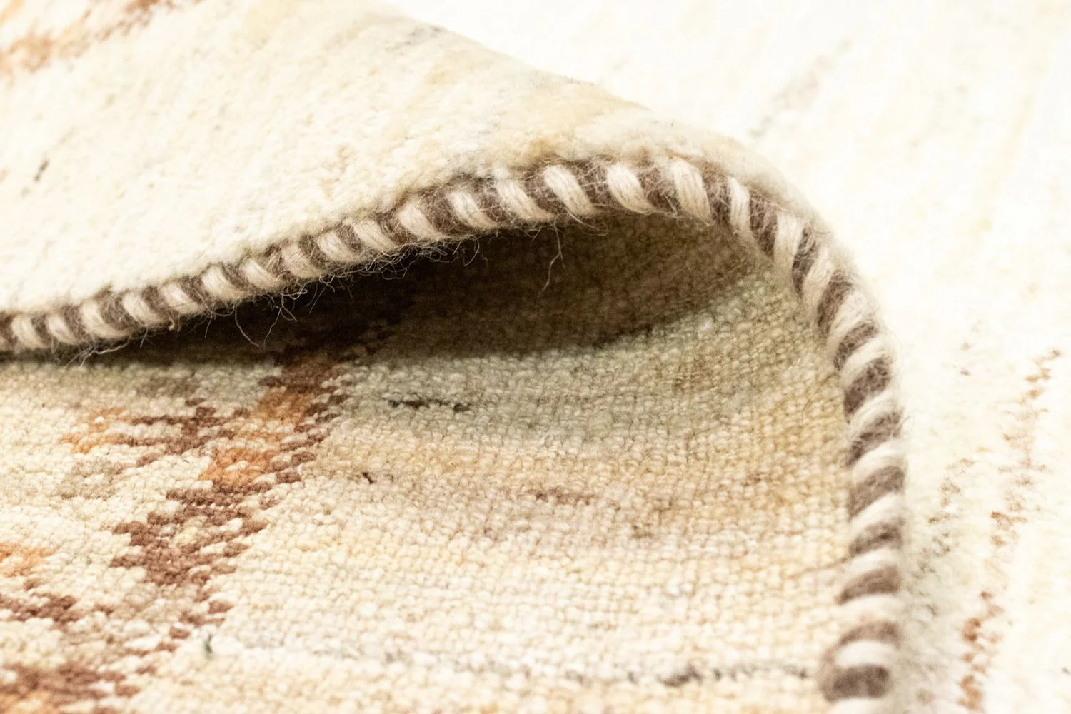 Gabbeh Teppich - Loribaft Perser 275 x 195 cm - beige - Image 4