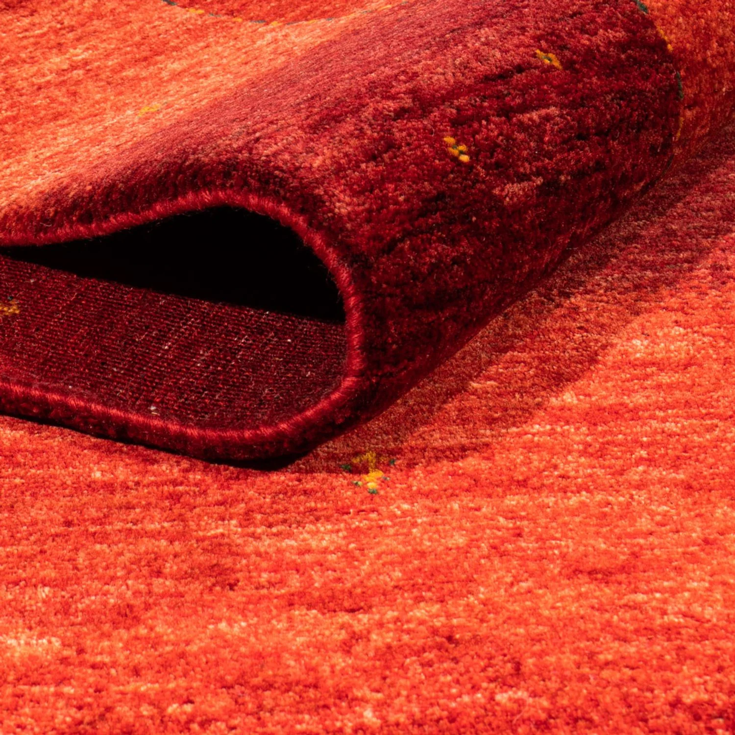 Gabbeh Teppich - Loribaft Perser - 278 x 203 cm - rot - Image 4