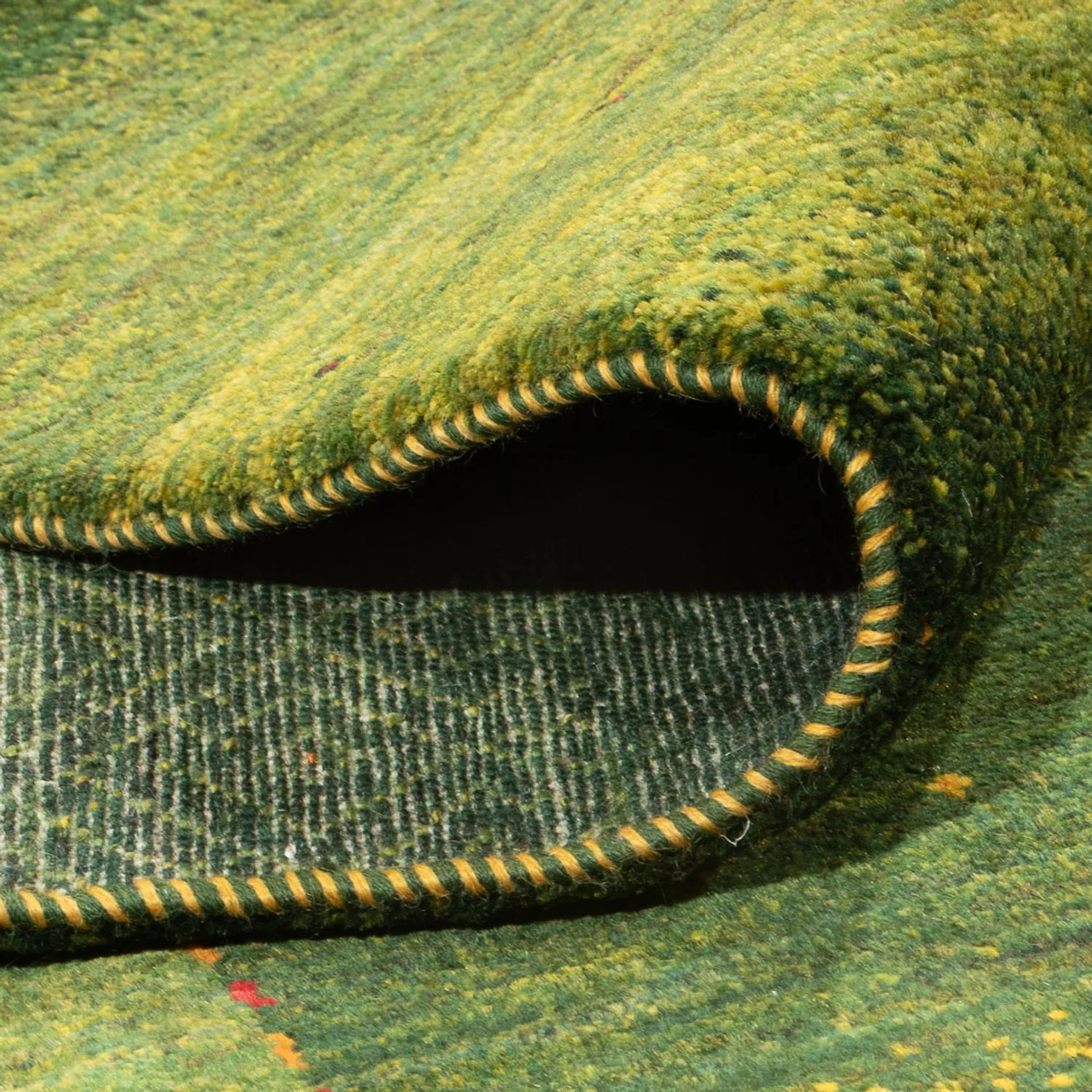 Gabbeh Teppich - Loribaft Perser - 289 x 214 cm - mehrfarbig - Image 4