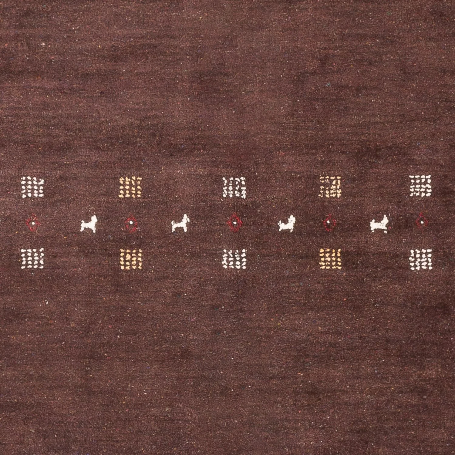 Gabbeh Teppich - Loribaft Perser - 300 x 200 cm - choco - Image 2