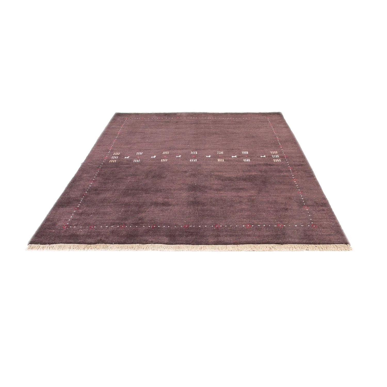 Gabbeh Teppich - Loribaft Perser - 300 x 200 cm - choco - Image 5