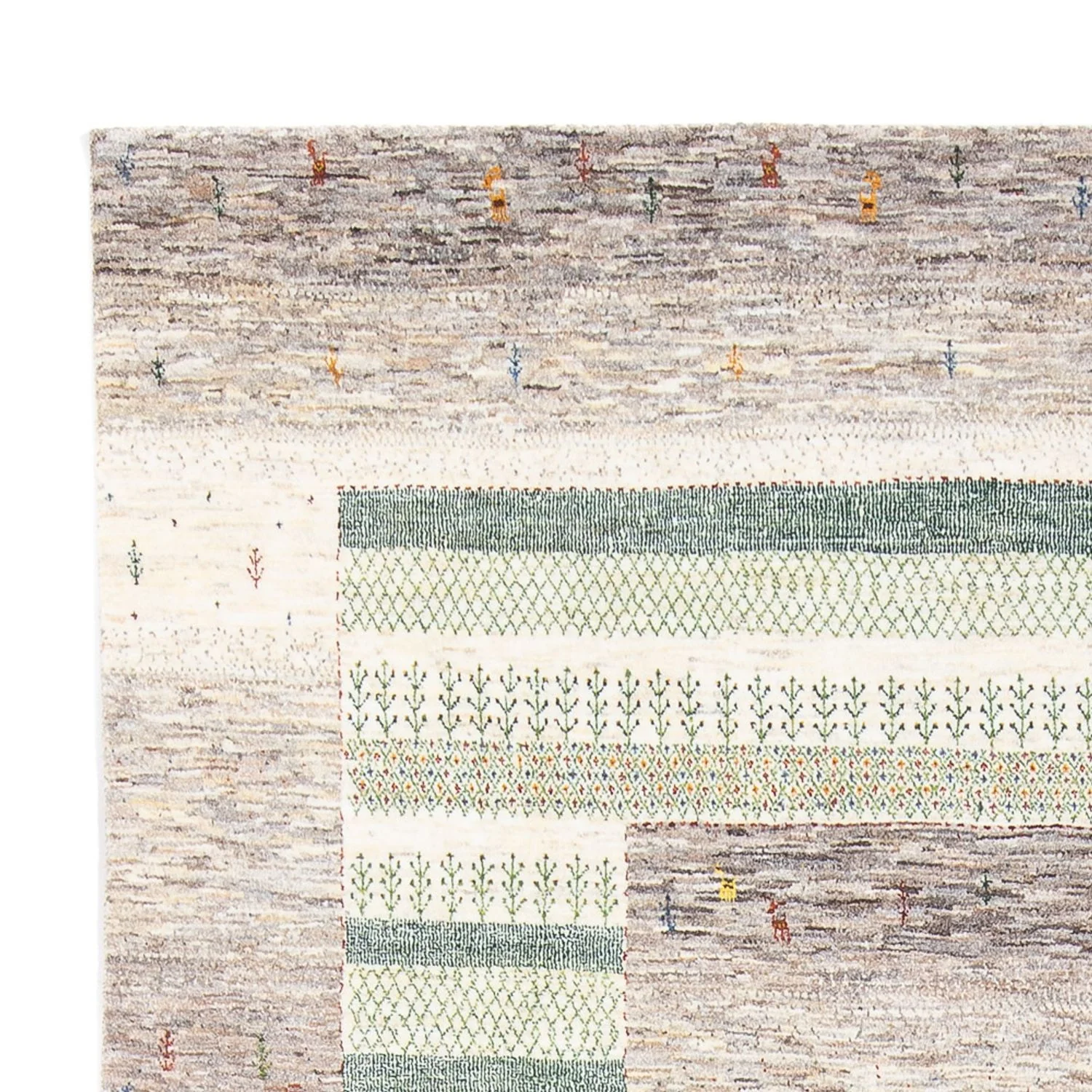 Gabbeh Teppich - Loribaft Perser - 300 x 211 cm - mehrfarbig - Image 3