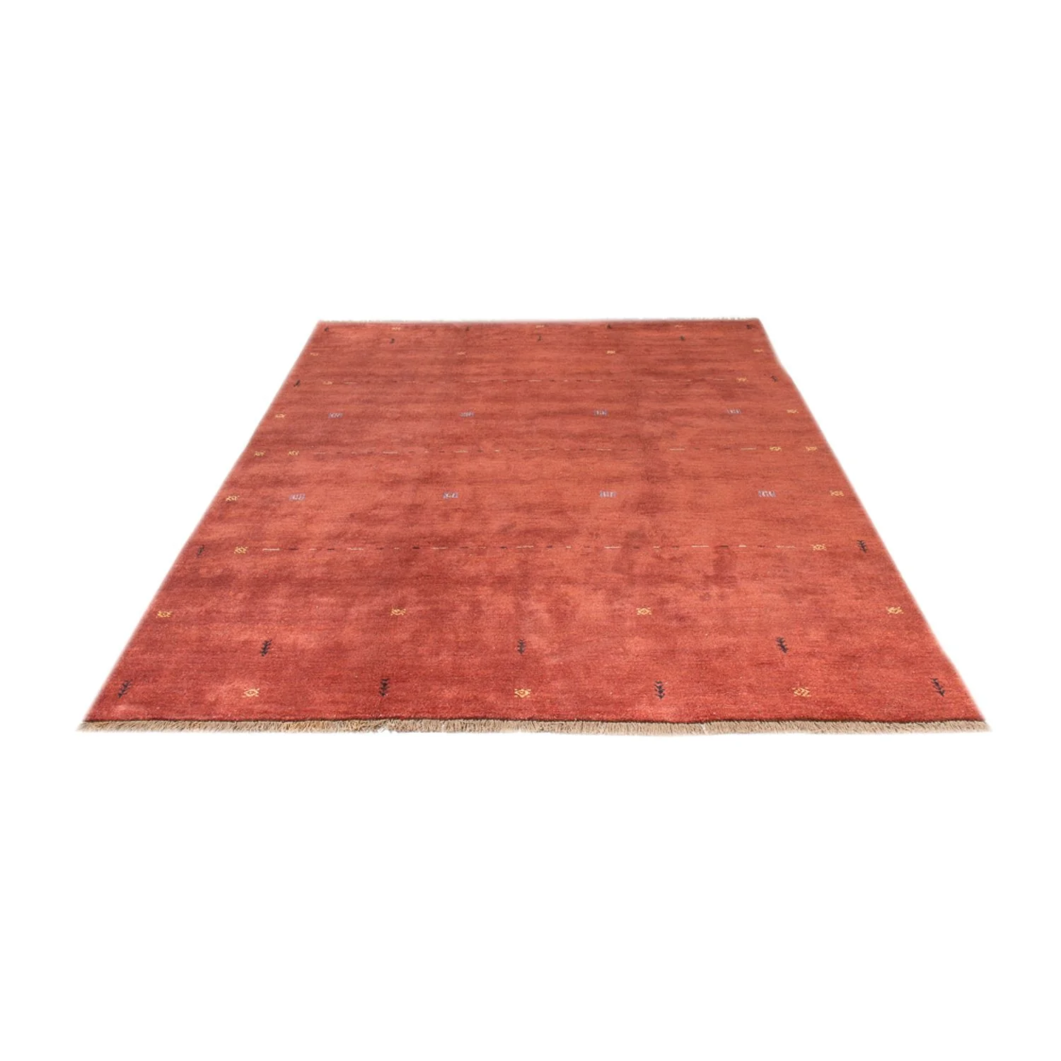 Gabbeh Teppich - Loribaft Perser - 300 x 240 cm - terrakotta - Image 5