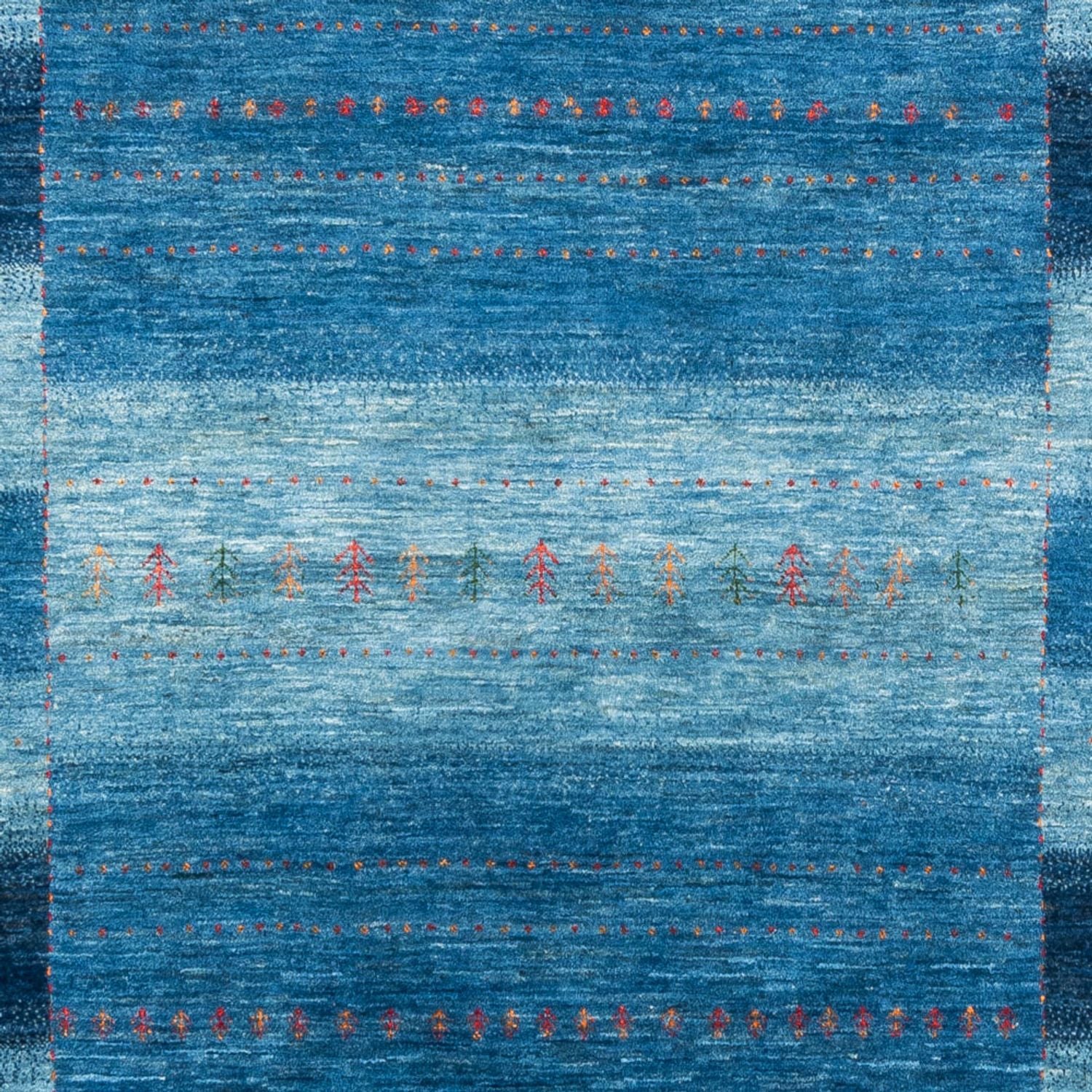 Gabbeh Teppich - Loribaft Perser - 302 x 195 cm - blau - Image 2