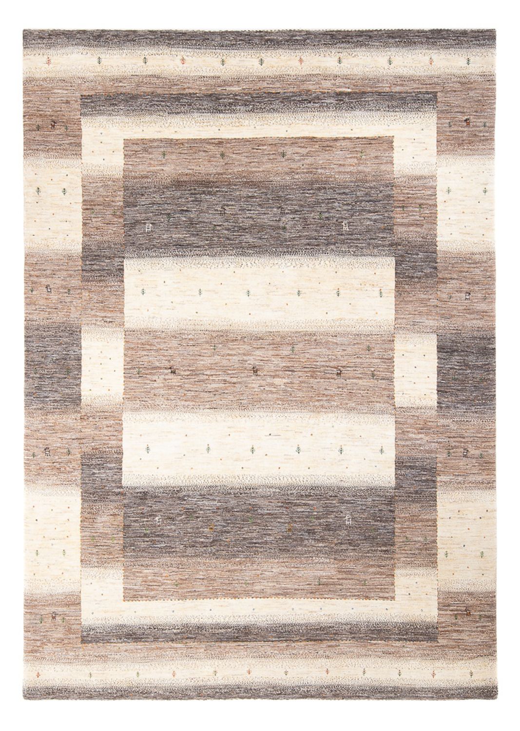 Gabbeh Teppich - Loribaft Perser - 302 x 217 cm - mehrfarbig