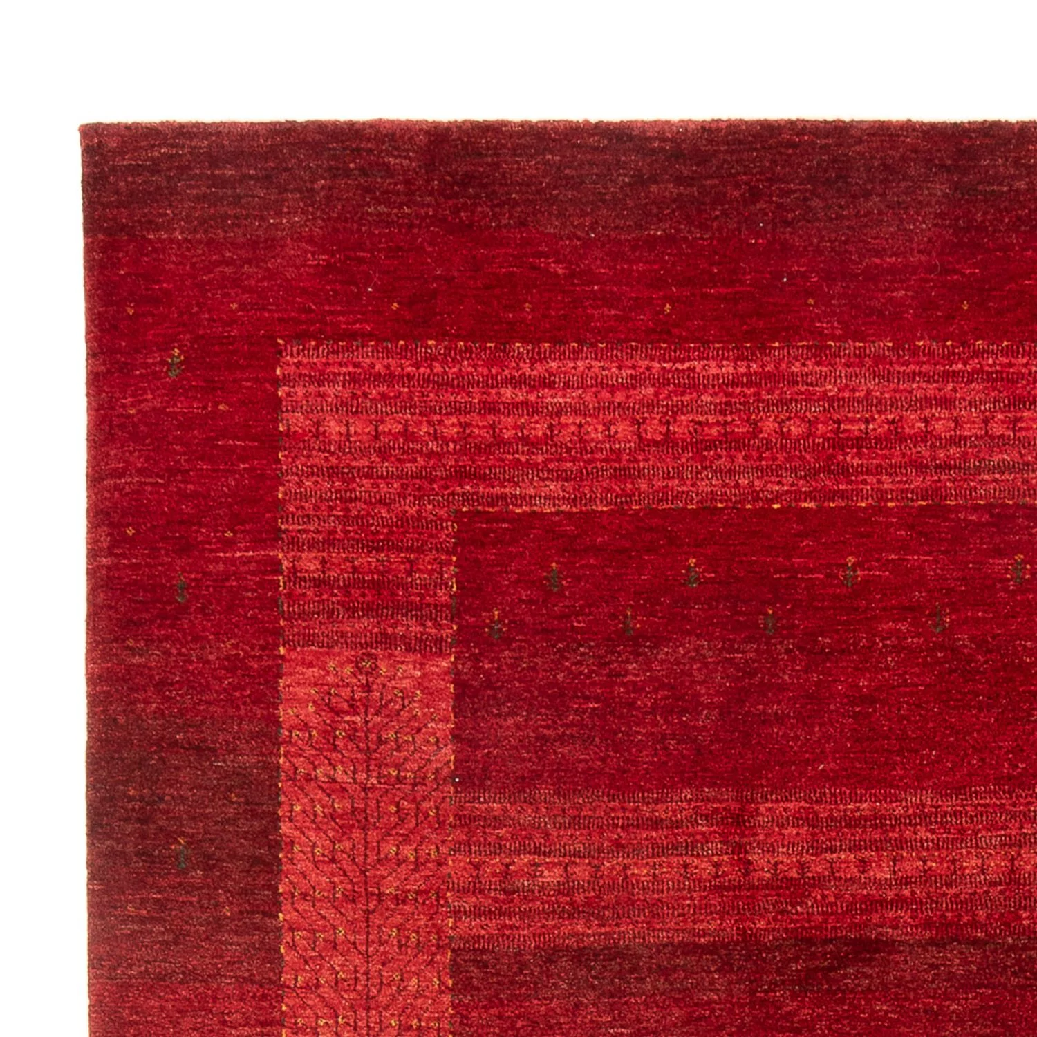 Gabbeh Teppich - Loribaft Perser - 302 x 219 cm - rot - Image 3