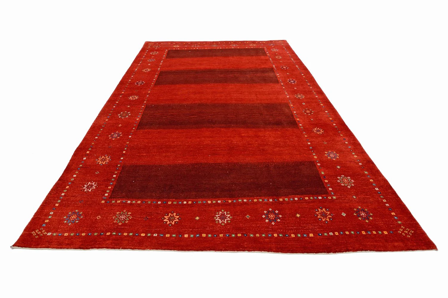 Gabbeh Teppich - Loribaft Perser 332 x 230 cm - rot - Image 3