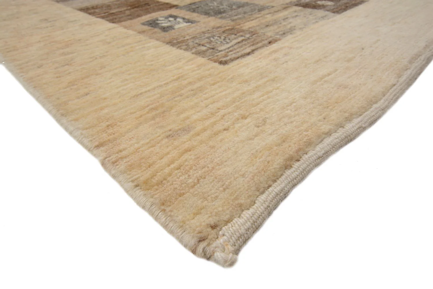 Gabbeh Teppich - Loribaft Perser 512 x 101 cm - hellbraun - Image 3