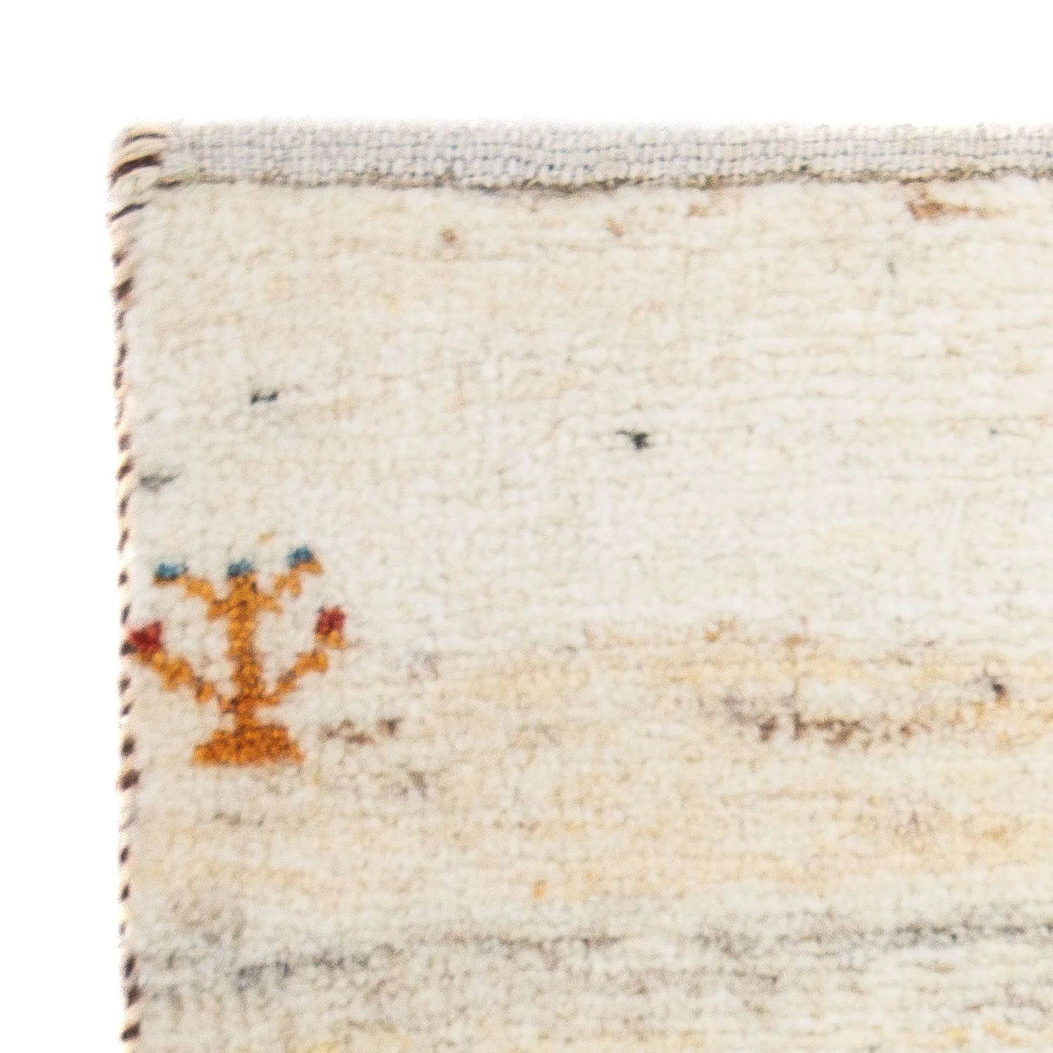 Gabbeh Teppich - Loribaft Perser 60 x 40 cm - beige - Image 3