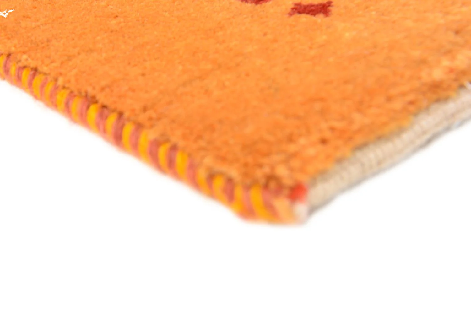 Gabbeh Teppich - Loribaft Perser 98 x 62 cm - orange - Image 3