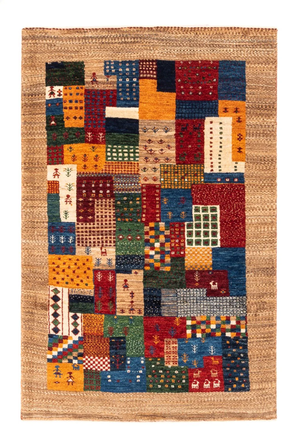 Loribaft Teppich Perser 123x82cm - Orientteppich