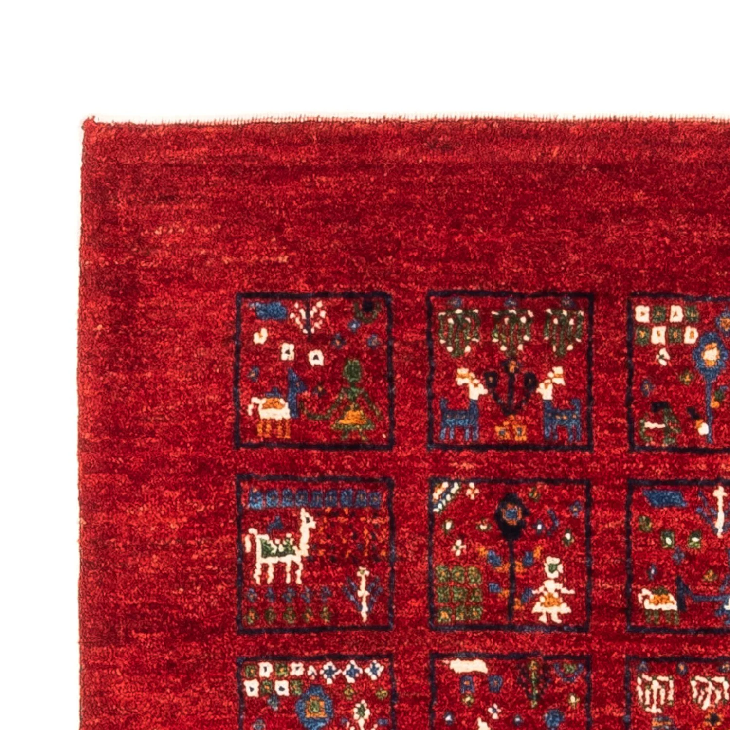 Gabbeh Teppich - Loribaft Perser - Royal - 124 x 82 cm - mehrfarbig - Image 3