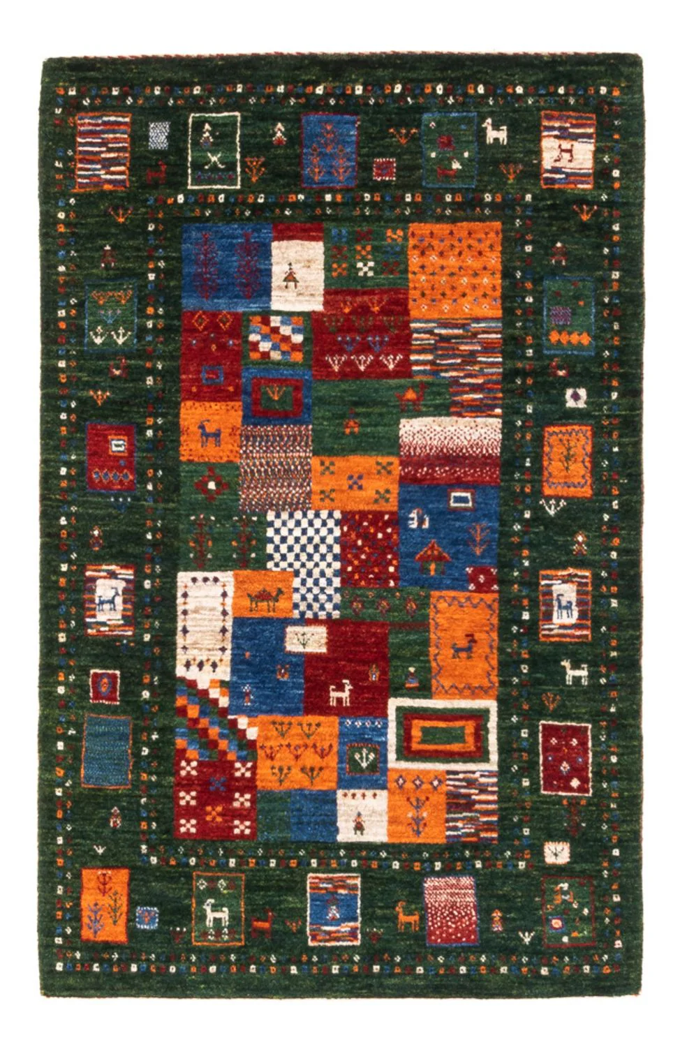 Loribaft Teppich Perser 126x81cm - Orientteppich