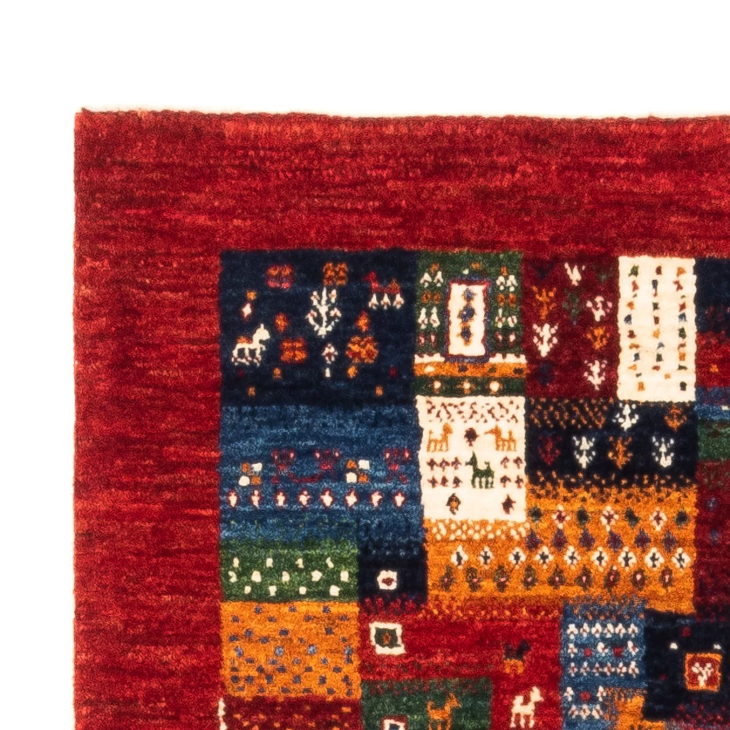 Gabbeh Teppich - Loribaft Perser - Royal - 127 x 84 cm - mehrfarbig - Image 3